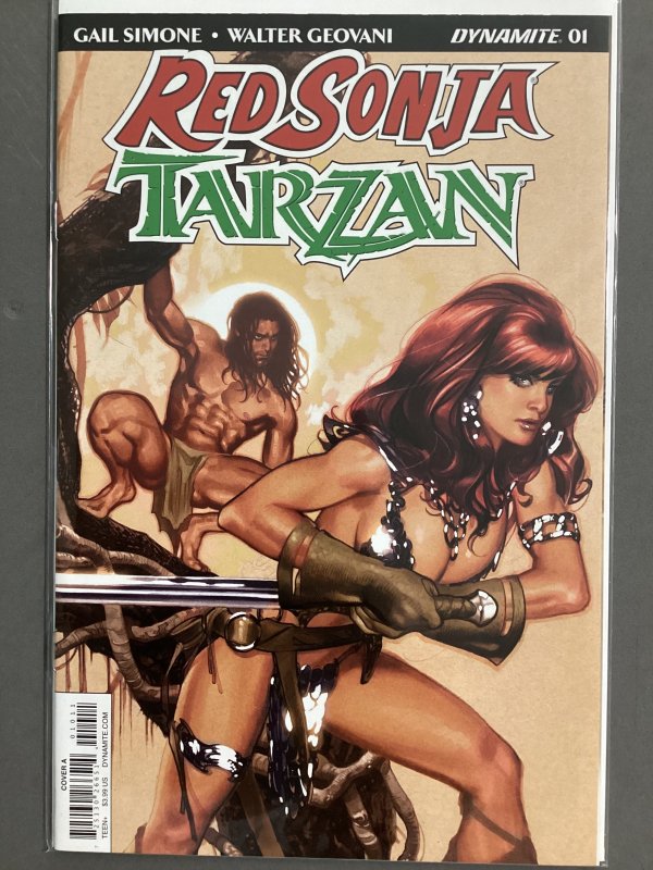 Red Sonja/Tarzan #1 (2018) Adam Hughes