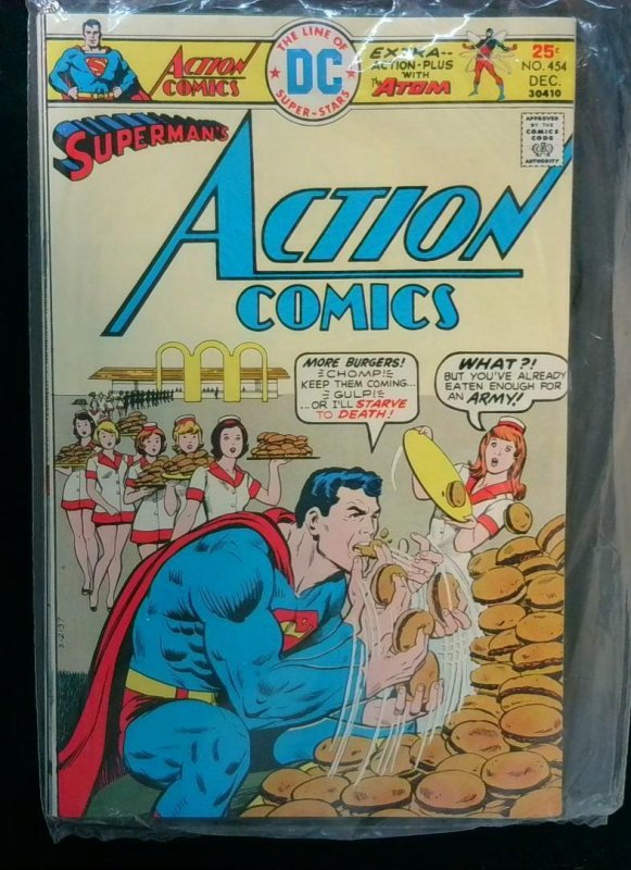 DC Super Stars 3-Pack (NM) Action Comics #454, Detective Comics #454, 1975