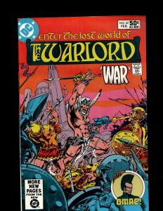 11 The Warlord DC Comic Books #41 42 43 44 45 46 47 48 49 50 51 JF12