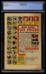 Sub-Mariner #1 CGC FN/VF 7.0 Off White to White