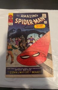 The Amazing Spider-Man #22 (1965)the clown and masters of menace Ditko
