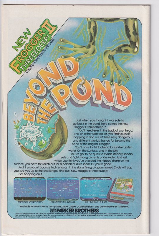 X-MEN #188 (Dec 1984) FVF 7.0 off white to white!