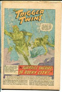 All Star Western #104 1958-DC Comics-Trigger Twins-Johnny Thunder- P