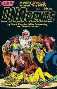 THE NEW DNAGENTS #10, VF/NM, Eclipse Comics 1985 1986  more Indies in store