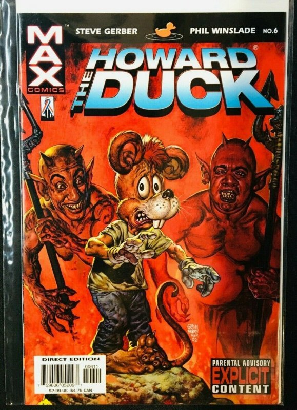 HOWARD THE DUCK #32 #5+6 (2ND SERIES) MARVEL COMICS  759606052097