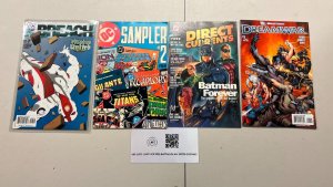 4 DC Comics Sampler #2 Breach #7 Dreamwar #1 Direct Currents #89 25 JW12