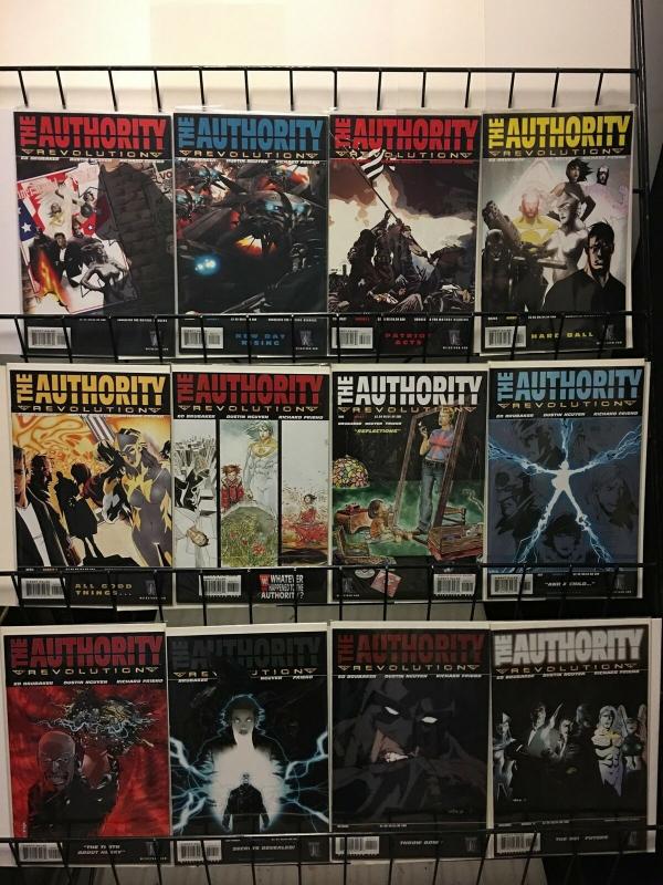 AUTHORITY REVOLUTION (2004 WS) 1-12 the COMPLETE series 