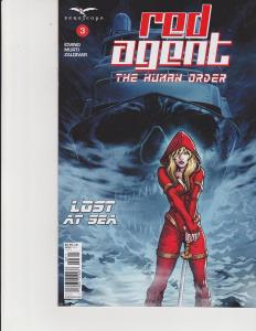 Red Agent Human Order #3 Cover A Zenescope Comic GFT NM Kivela