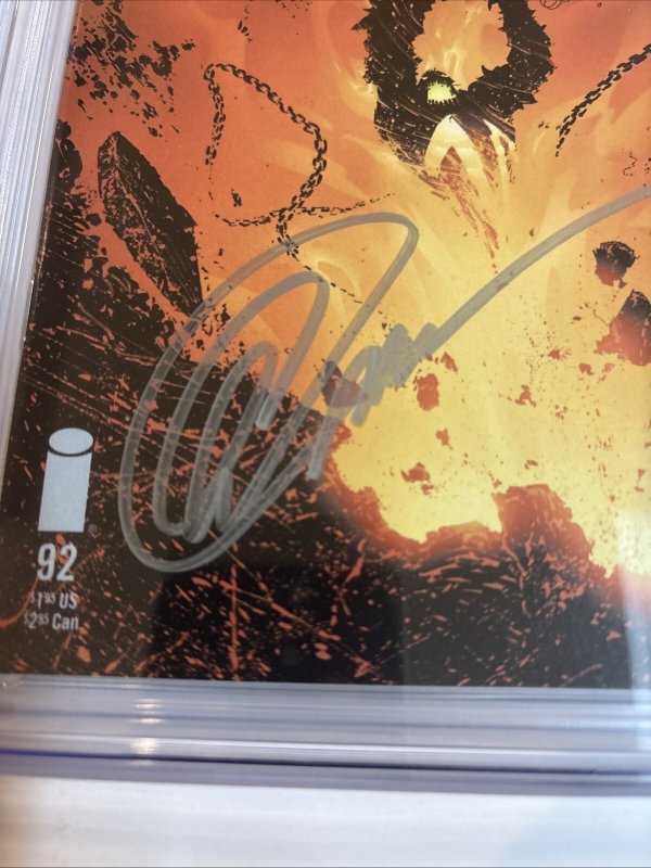 Spawn (2000) # 92 (CGC 9.8 SS) Signed Greg Capullo * Image Comics