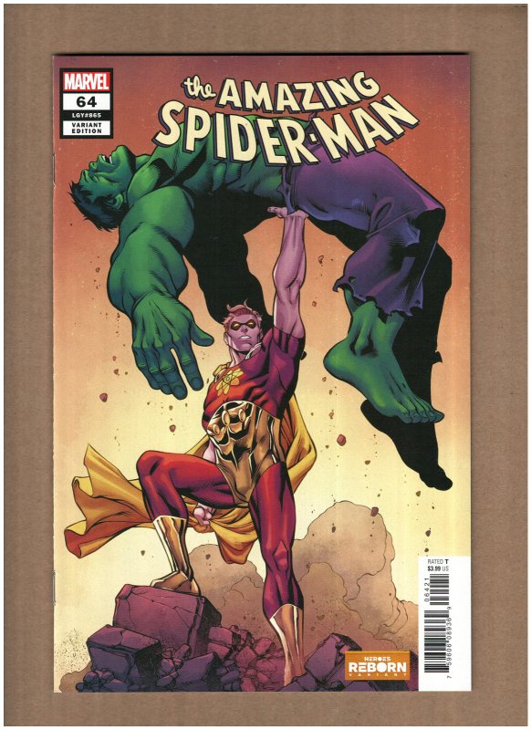 Amazing Spider-man #64 Marvel Comics 2021 Heroes Reborn Variant NM- 9.2