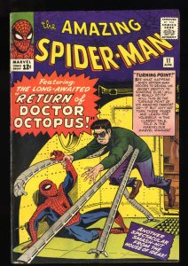 Amazing Spider-Man #11 VG/FN 5.0 (Restored) Doctor Octopus!