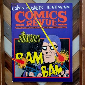 COMICS REVUE #48 FN/VF (1990) Flash GORDON/ BATMAN / PHANTOM / Comics Interview