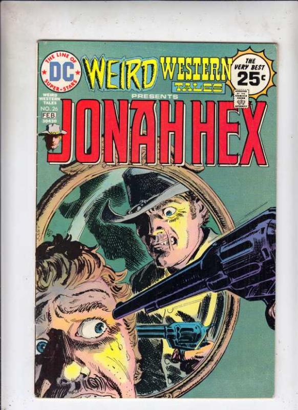 Weird Western Tales #26 (Aug-73) VF High-Grade Jonah Hex