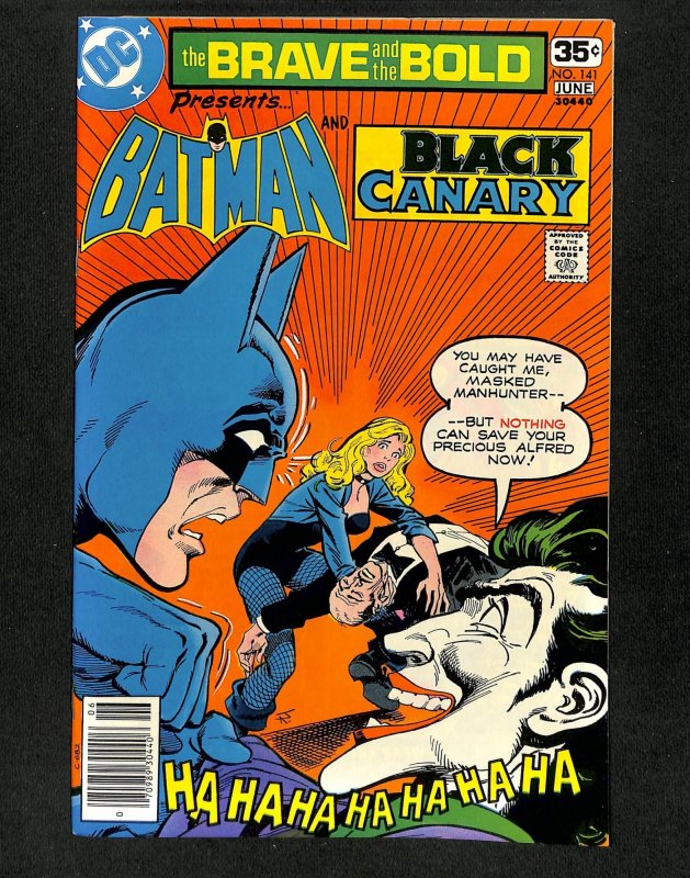 Brave And The Bold #141 Black Canary Joker!