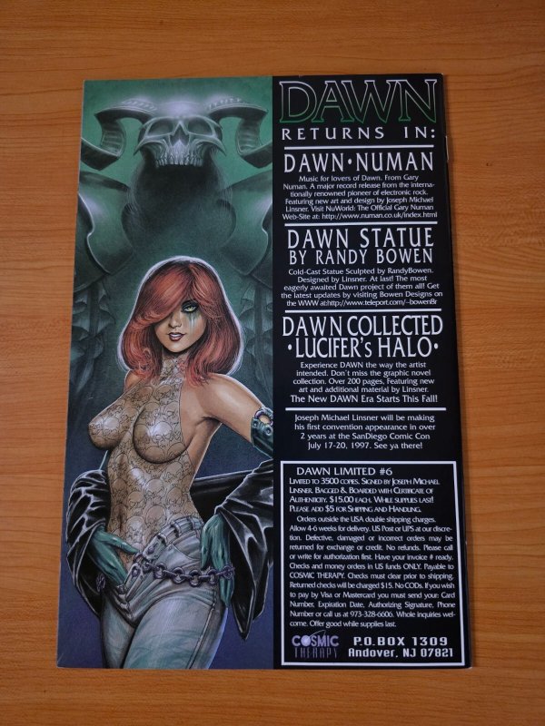 Dawn #6 ~ NEAR MINT NM ~ 1996 Sirius Comics