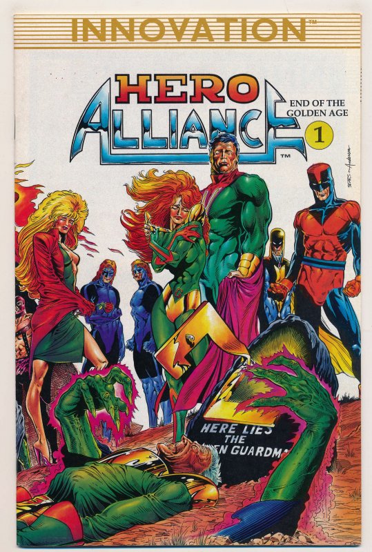 Hero Alliance End of the Golden Age (1989) #1-3 NM Complete series