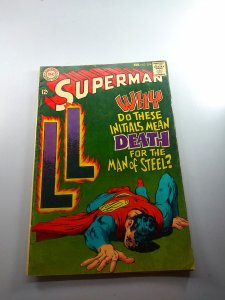 Superman #204 (1968) - VG/F