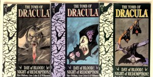 *Tomb of Dracula (1991, Squarebound) 1-3. 3 High Grade Books