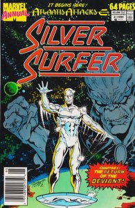 Silver Surfer, The (Vol. 3) Annual #2 (Newsstand) FN ; Marvel | Atlantis Attacks