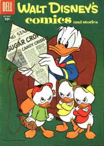 Walt Disney's Comics and Stories #193 GD ; Dell | low grade comic