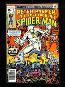 Spectacular Spider-Man #9 1st White Tiger!