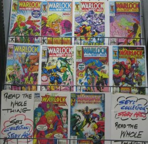 WARLOCK AND THE INFINITY WATCH MINI-COLLECTION!10 issues! THANOS! (Marvel, 1992)