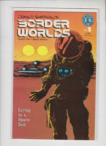BORDER WPORLDS #1 1986 KITCHEN SINK / HIGH QUALITY / NEVER READ