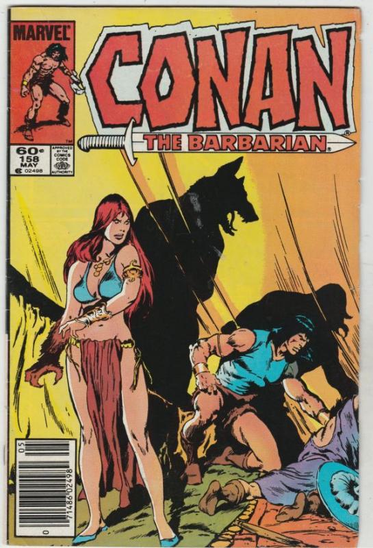 Conan the Barbarian #158 (May-84) VF High-Grade Conan the Barbarian