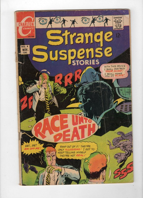 Strange Suspense Stories #4 (Nov 1968, Charlton) - Good