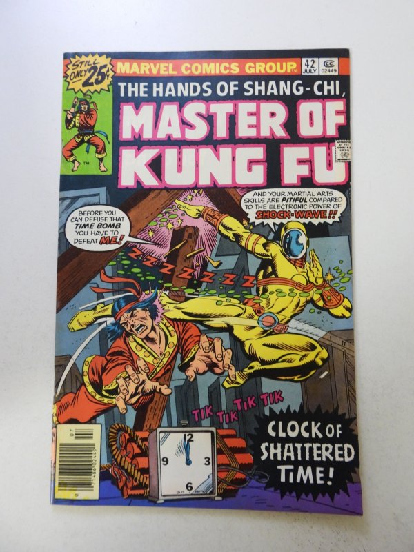 Master of Kung Fu #42 (1976) VF condition