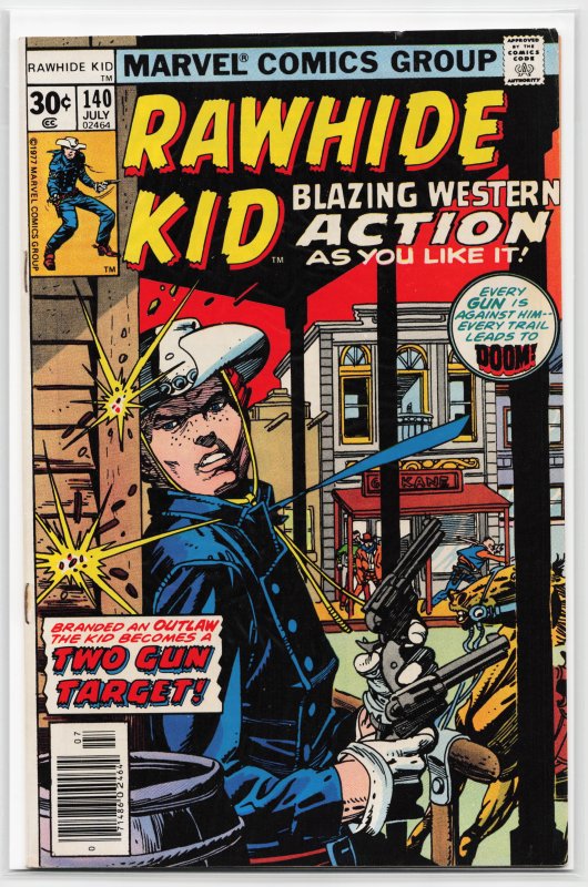 The Rawhide Kid #140 (1977) Rawhide Kid