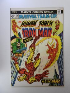 Marvel Team-Up #29 (1975) FN condition MVS intact stain back cover