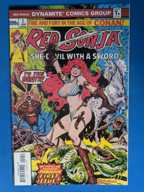 Red Sonja #1 Facsimile Marvel Comics NM C20 