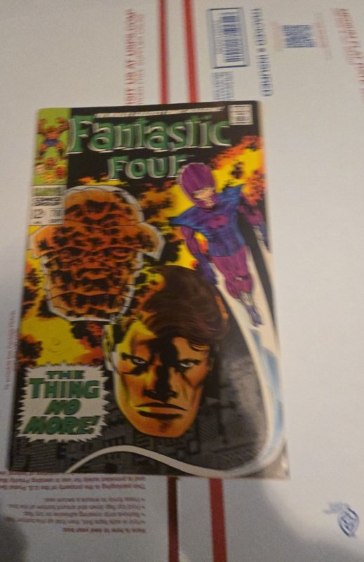 Fantastic Four #78 (1968)The thing no more