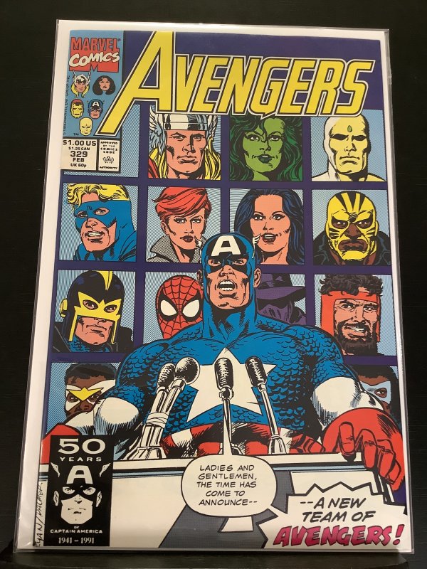 The Avengers #329 (1991)