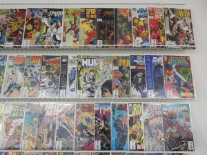 Huge Lot Comics W/ Spider-Man, Hulk, Iron man+ Avg VF+ Condition!!