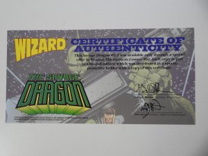 Savage Dragon #½ (1996) Wizard Exclusive W/COA FN/VF Condition