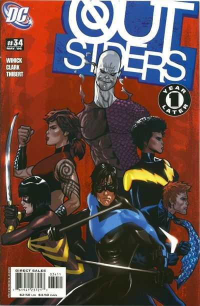 Outsiders (2003 series) #34, NM- (Stock photo)