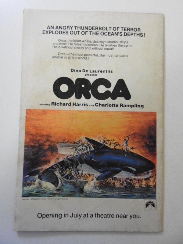 Captain America #214 (1977) GD/VG Condition rust on staples