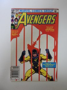 The Avengers #224 (1982) VF- condition