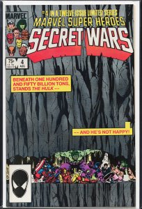 Marvel Super Heroes Secret Wars #4 (1984)