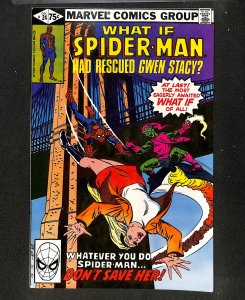 What If? (1977) #24 Spider-Man Rescued Gwen Stacy from Green Goblin!