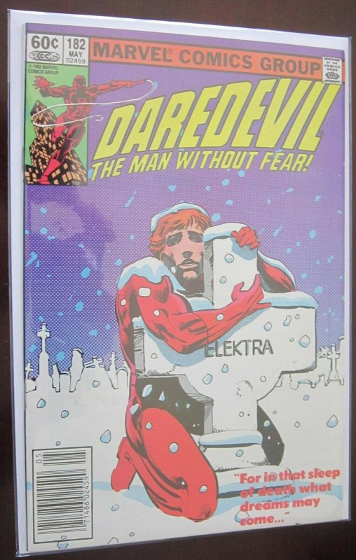 Daredevil ''The Man Without Fear'' #182 7.5 VF- (1982)