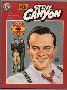 STEVE CANYON Magazine #19, VF, Milton Caniff, Kitchen Sink, 1983 1987