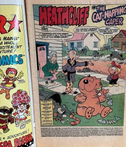Heathcliff Marvel Star Vintage Comic Book #1 1984 