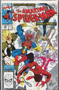 The Amazing Spider-Man #340 (1990) Spider-Man [Key Issue]