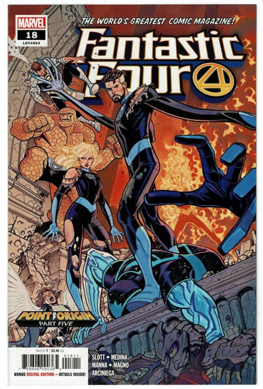 Fantastic Four #18  (Mar 2020, Marvel)  9.4 NM