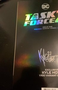 TASK FORCE Z #1 1:100 COVER F HOTZ  MONOCHROME FOIL DC COMICS