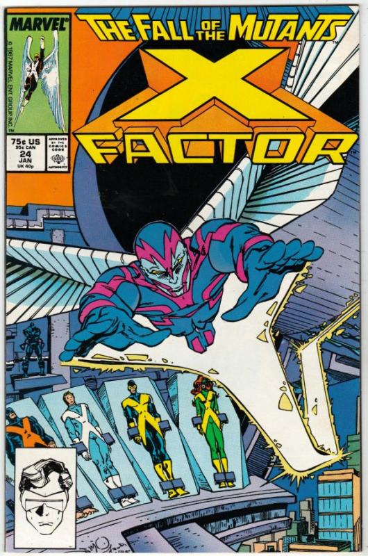 X-Factor #24 (Jan-88) NM- High-Grade X-Factor, X-Men