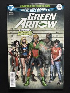 Green Arrow #17 Rebirth NM- DC Comics C136A